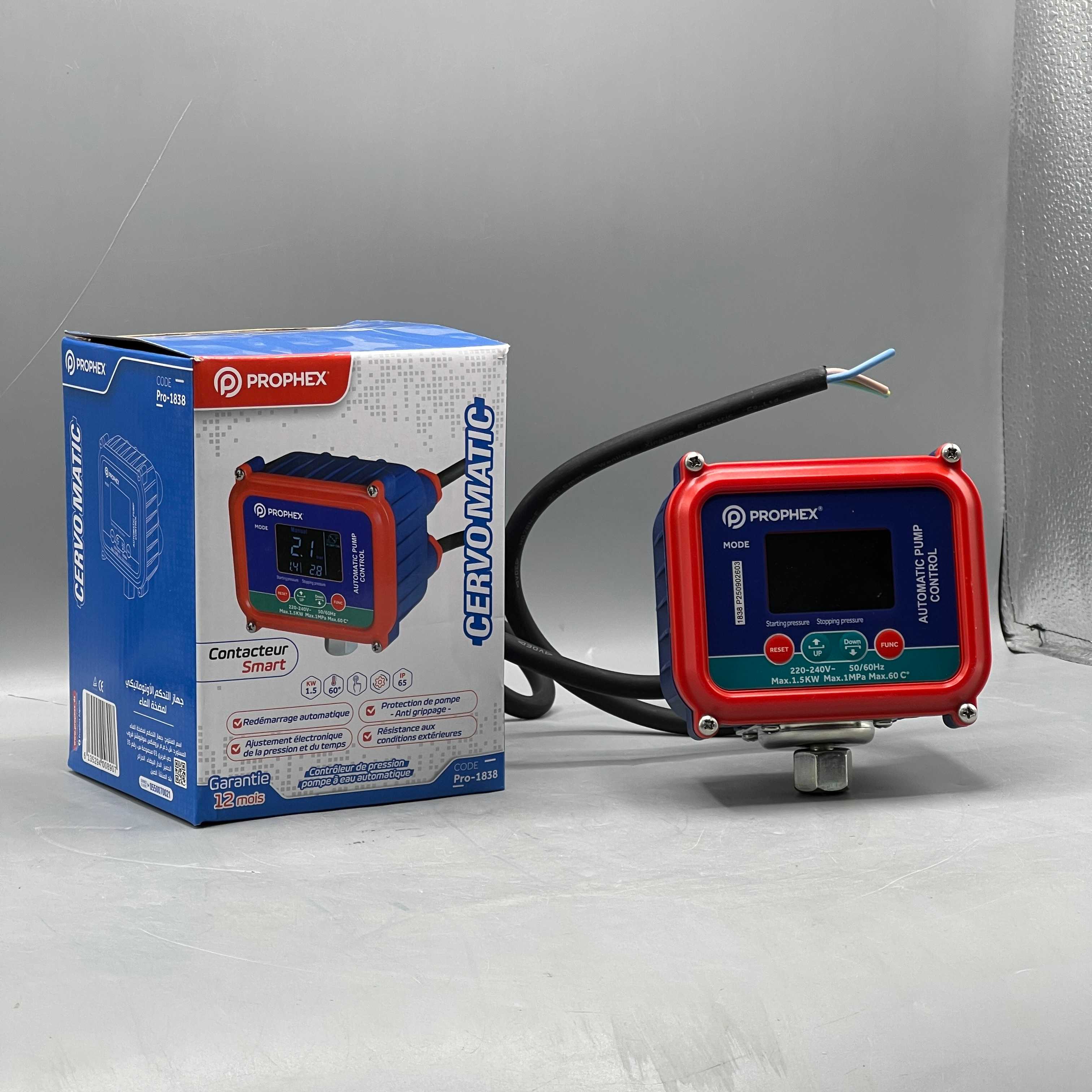 Contacteure de pression smart prophex 1838